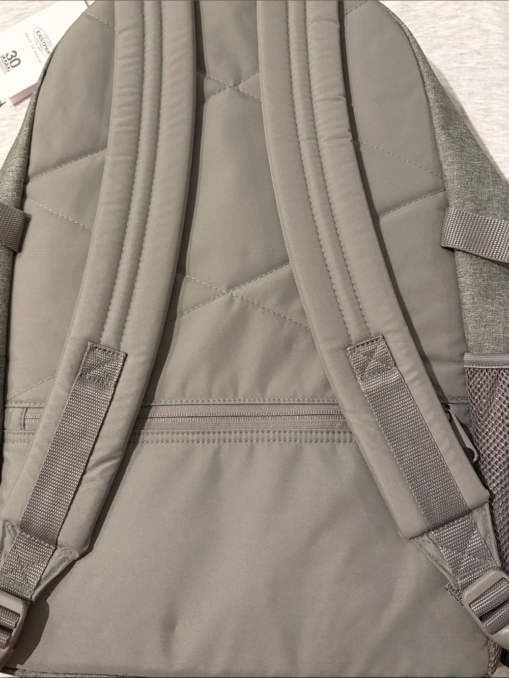 Eastpak Double Pro Backpack in Sunday Grey/NWT